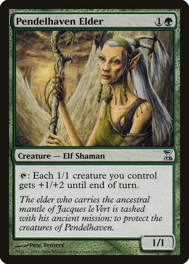 Pendelhaven Elder [Time Spiral] - MTG Single