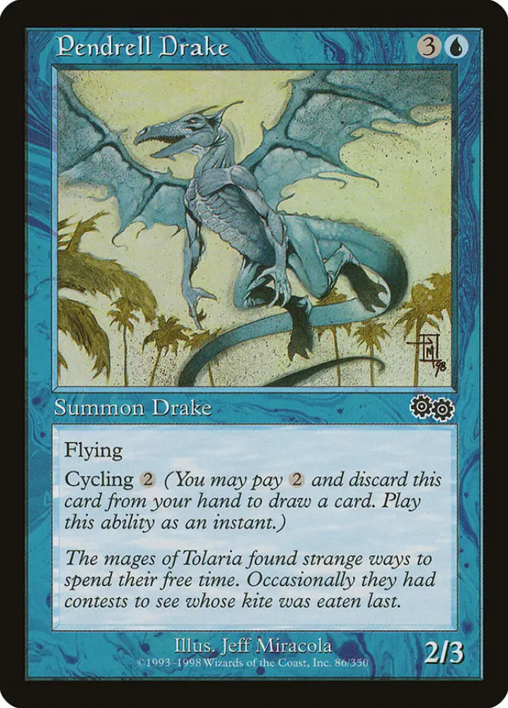 Pendrell Drake [Urza’s Saga] - MTG Single