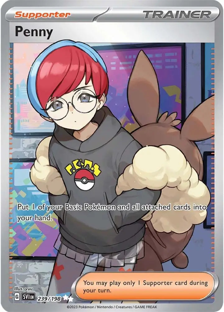 Penny (239/198) [Scarlet & Violet: Base Set] - Pokemon Single