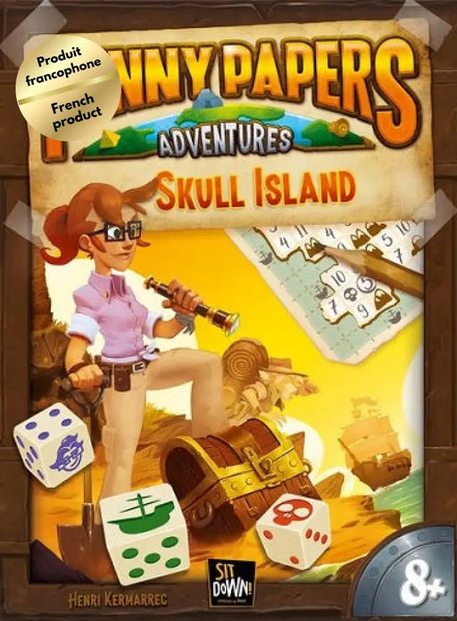 Penny Papers: Skull Island (ML) - Board Games