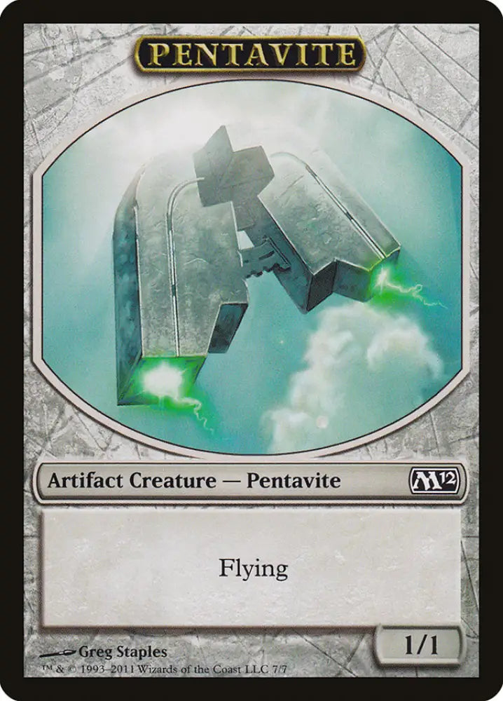 Pentavite Token [Magic 2012 Tokens] - MTG Single