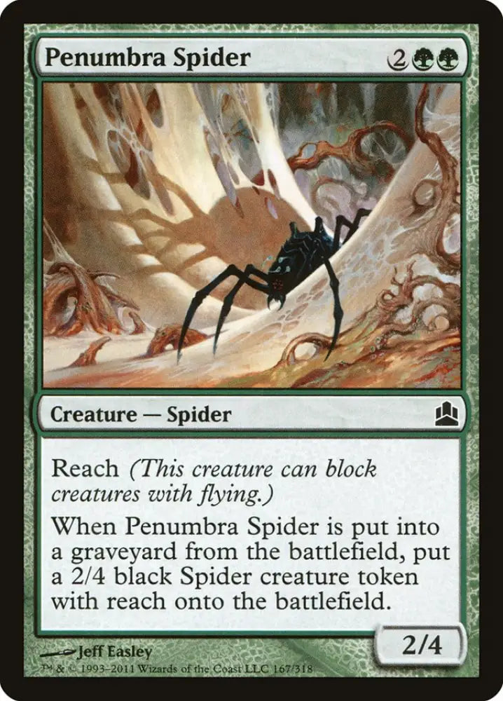 Penumbra Spider [Commander 2011] - MTG Single
