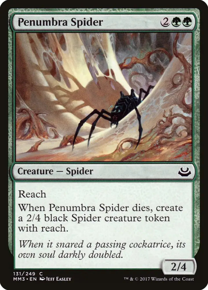 Penumbra Spider [Modern Masters 2017] - MTG Single