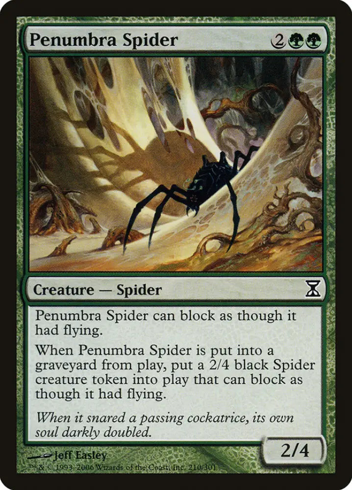 Penumbra Spider [Time Spiral] - MTG Single