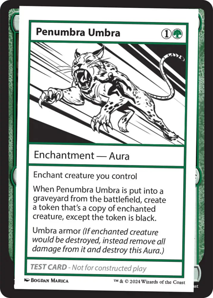 Penumbra Umbra [Mystery Booster 2 Playtest Cards] - MTG Single