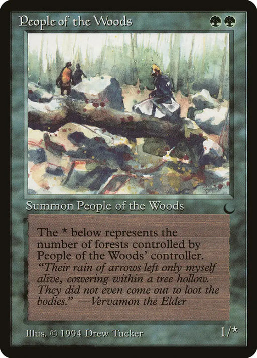 People of the Woods [The Dark] - MTG Single