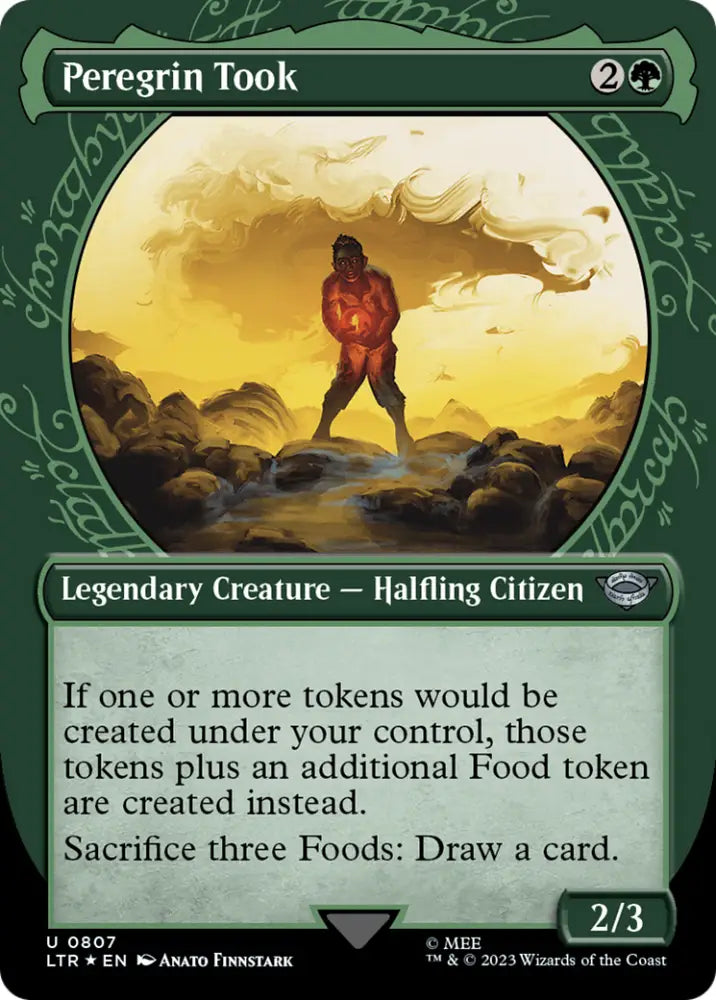 Peregrin Took (Showcase) (Surge Foil) [The Lord of the Rings: Tales of Middle-Earth] - MTG Single