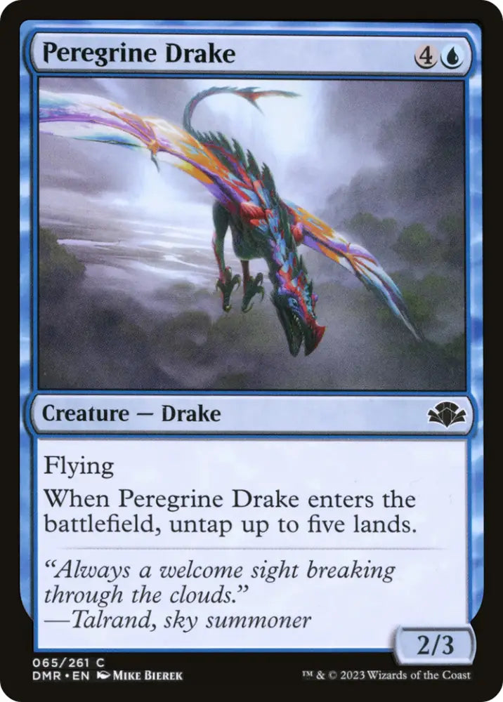 Peregrine Drake [Dominaria Remastered] - MTG Single