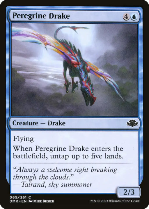 Peregrine Drake [Dominaria Remastered] - MTG Single
