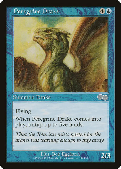 Peregrine Drake [Urza’s Saga] - MTG Single