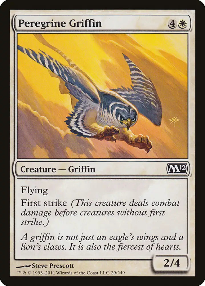 Peregrine Griffin [Magic 2012] - MTG Single