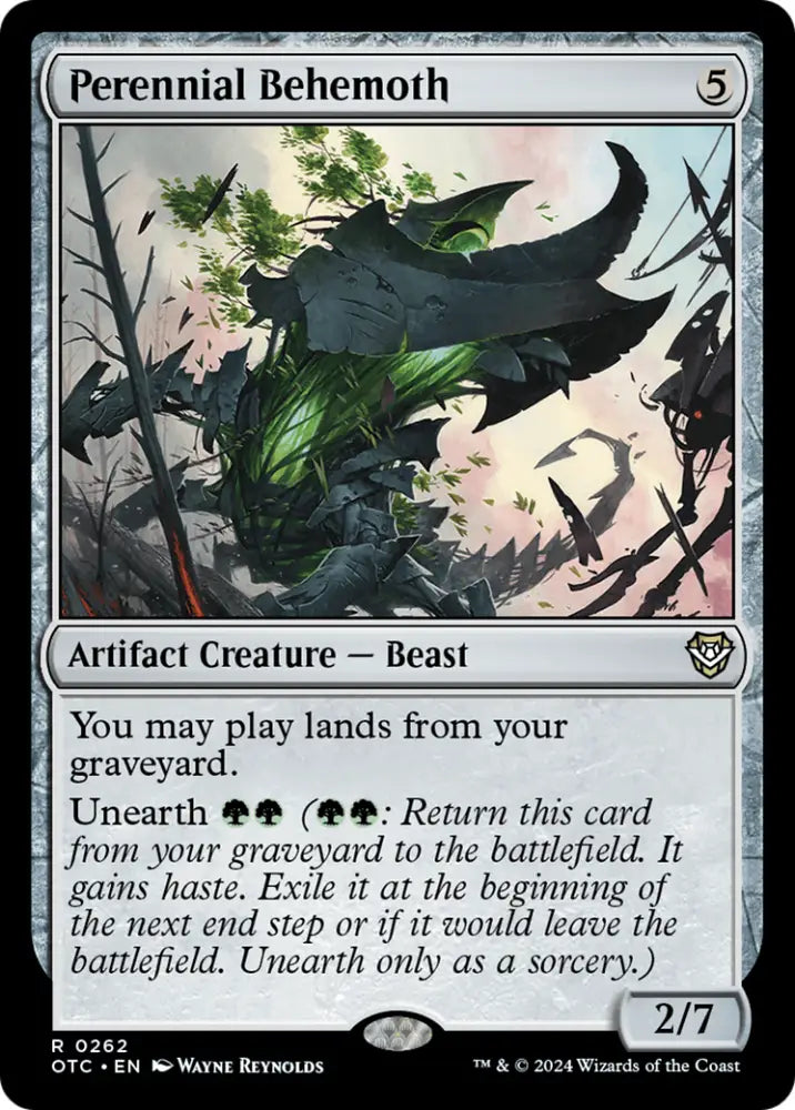Perennial Behemoth [Outlaws of Thunder Junction Commander] - MTG Single