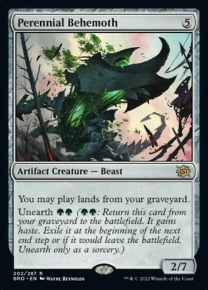 Perennial Behemoth [The Brothers’ War] - MTG Single