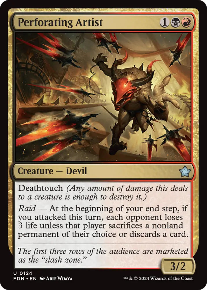 Perforating Artist [Foundations] - MTG Single