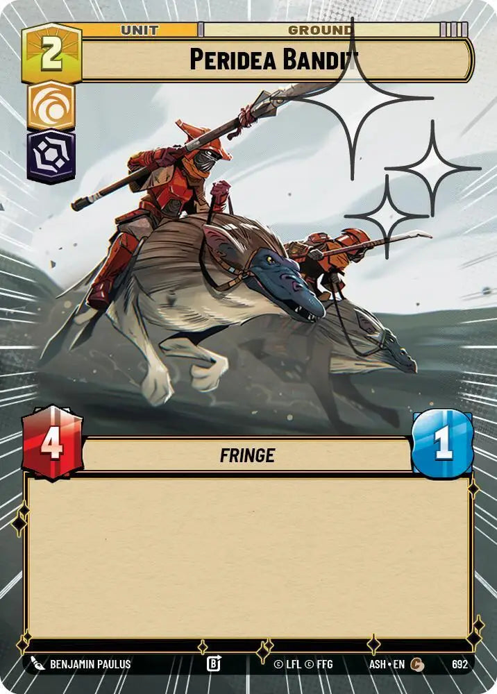 Peridea Bandit (Hyperspace Foil) (692) [Ashes of the Empire]