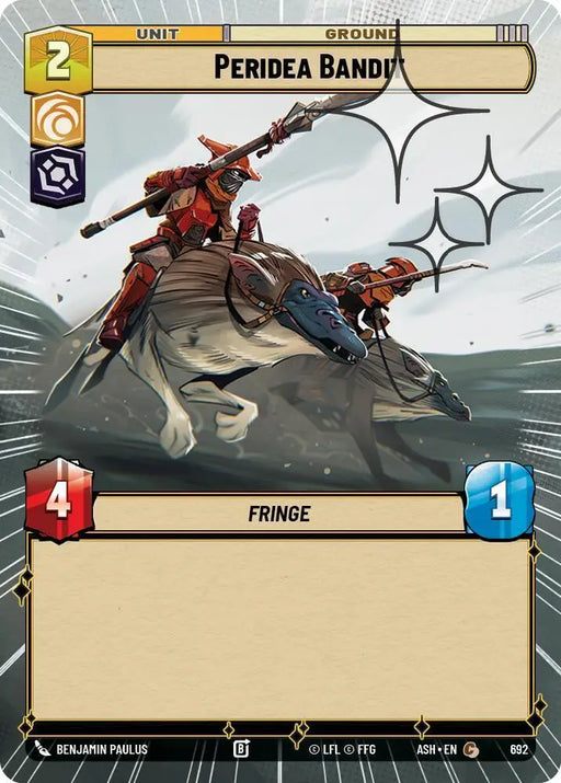 Peridea Bandit (Hyperspace Foil) (692) [Ashes of the Empire]