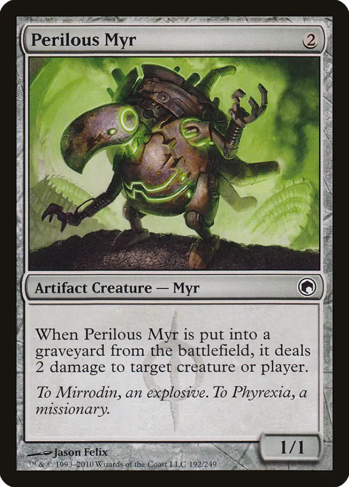 Perilous Myr [Scars of Mirrodin] - MTG Single