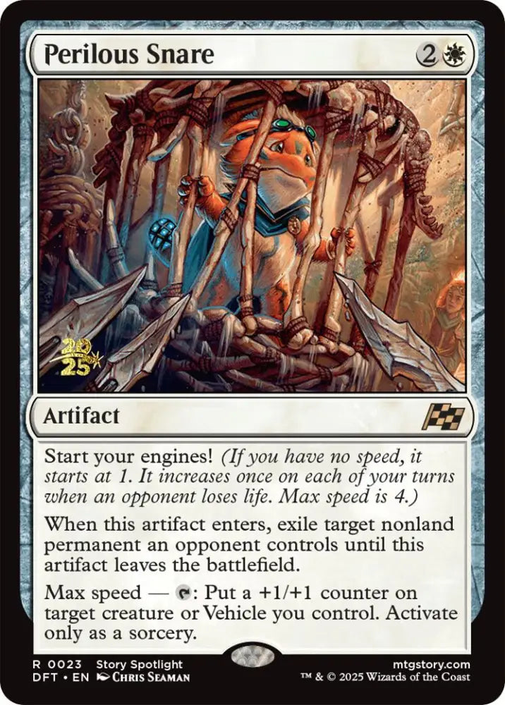 Perilous Snare [Aetherdrift Prerelease Promos] - MTG Single