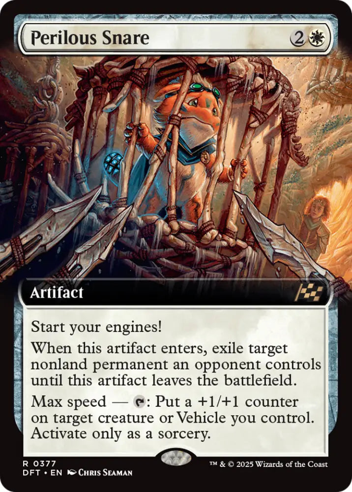 Perilous Snare (Extended Art) [Aetherdrift] - MTG Single