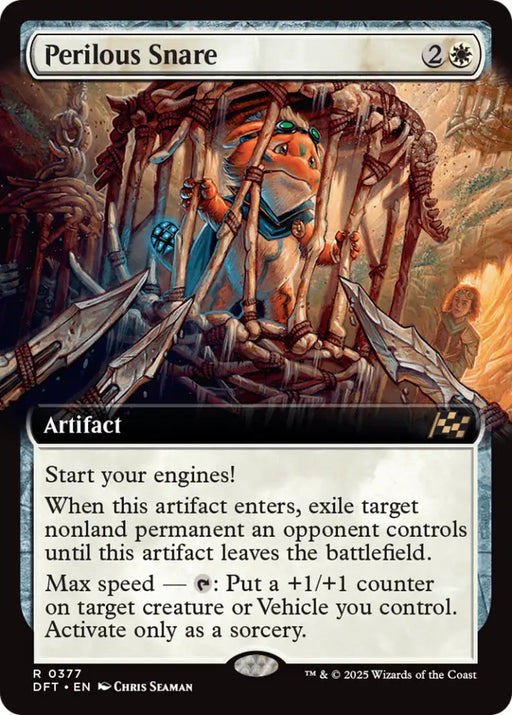 Perilous Snare (Extended Art) [Aetherdrift] - MTG Single
