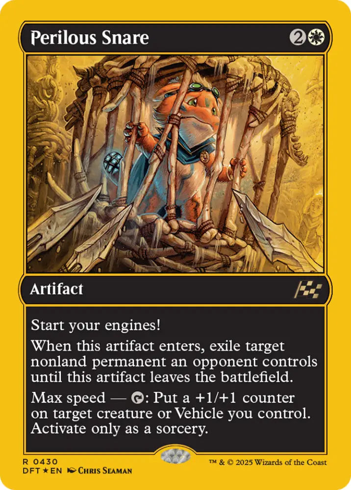Perilous Snare (First-Place Foil) [Aetherdrift] - MTG Single