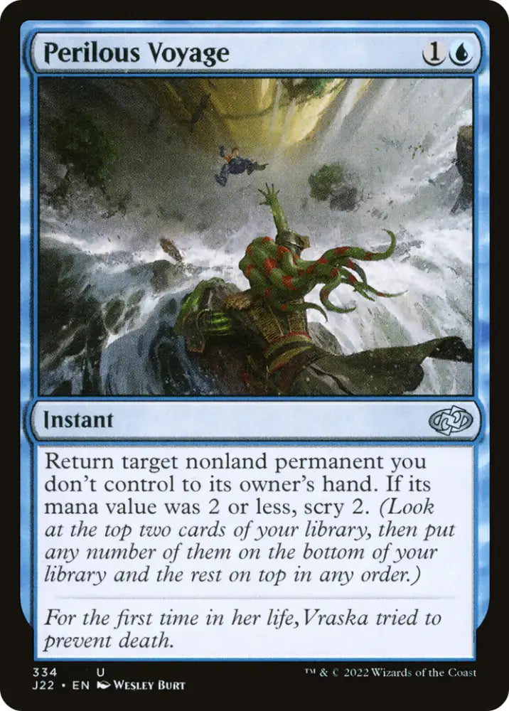 Perilous Voyage [Jumpstart 2022] - MTG Single