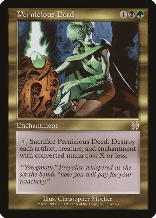 Pernicious Deed [Apocalypse] - MTG Single
