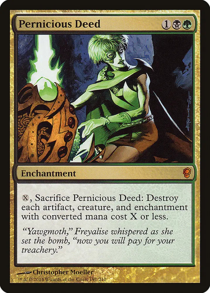 Pernicious Deed [Conspiracy] - MTG Single