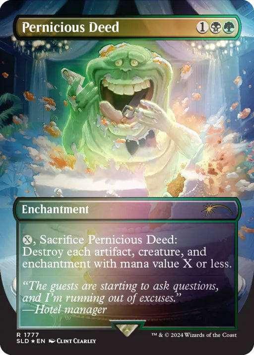 Pernicious Deed (Rainbow Foil) [Secret Lair Drop Series] - MTG Single