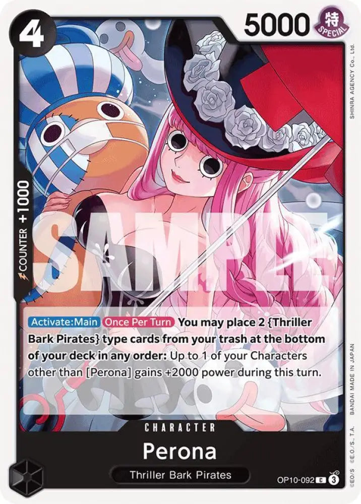 Perona (092) (OP10-092) [Royal Blood]