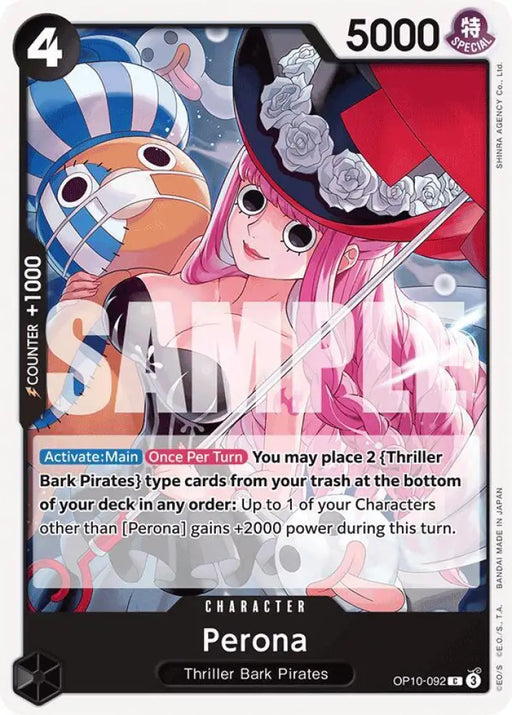 Perona (092) (OP10-092) [Royal Blood]