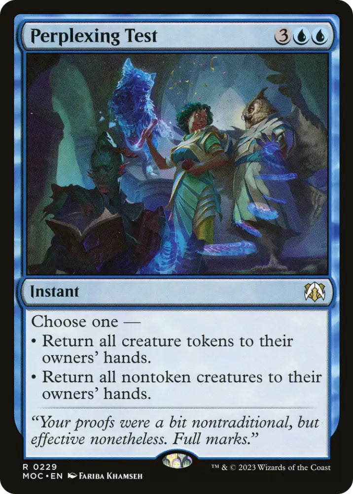 Perplexing Test [March of the Machine Commander] - MTG Single