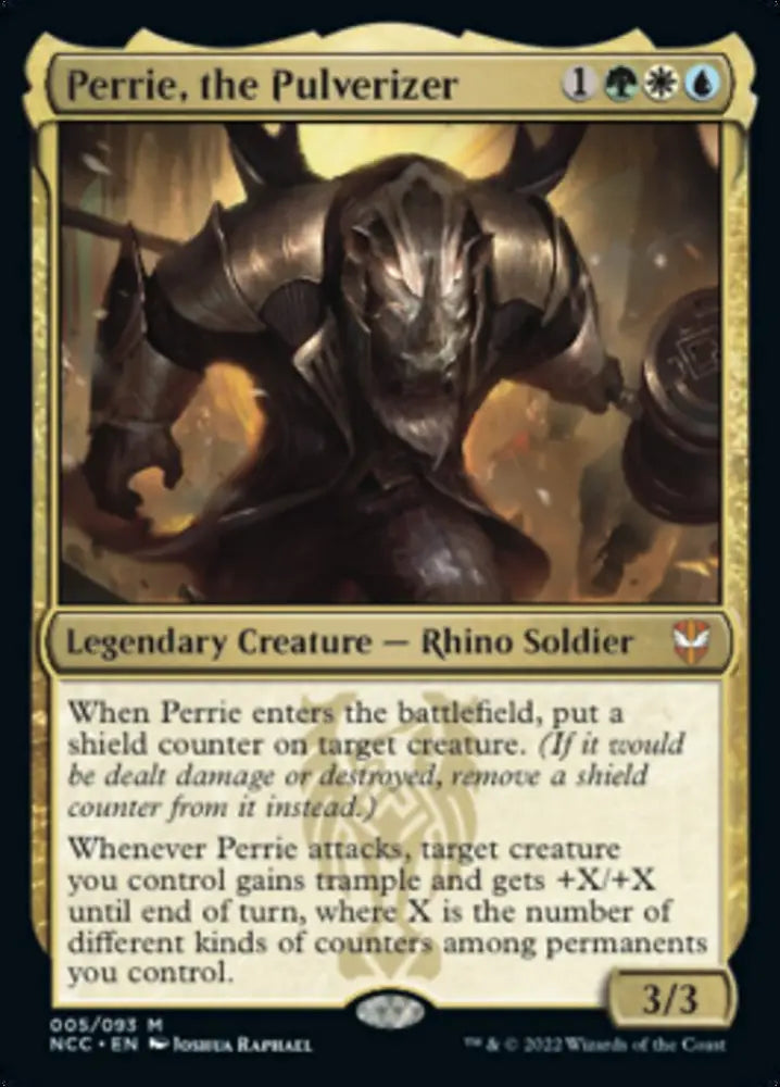 Perrie the Pulverizer [Streets of New Capenna Commander] - MTG Single