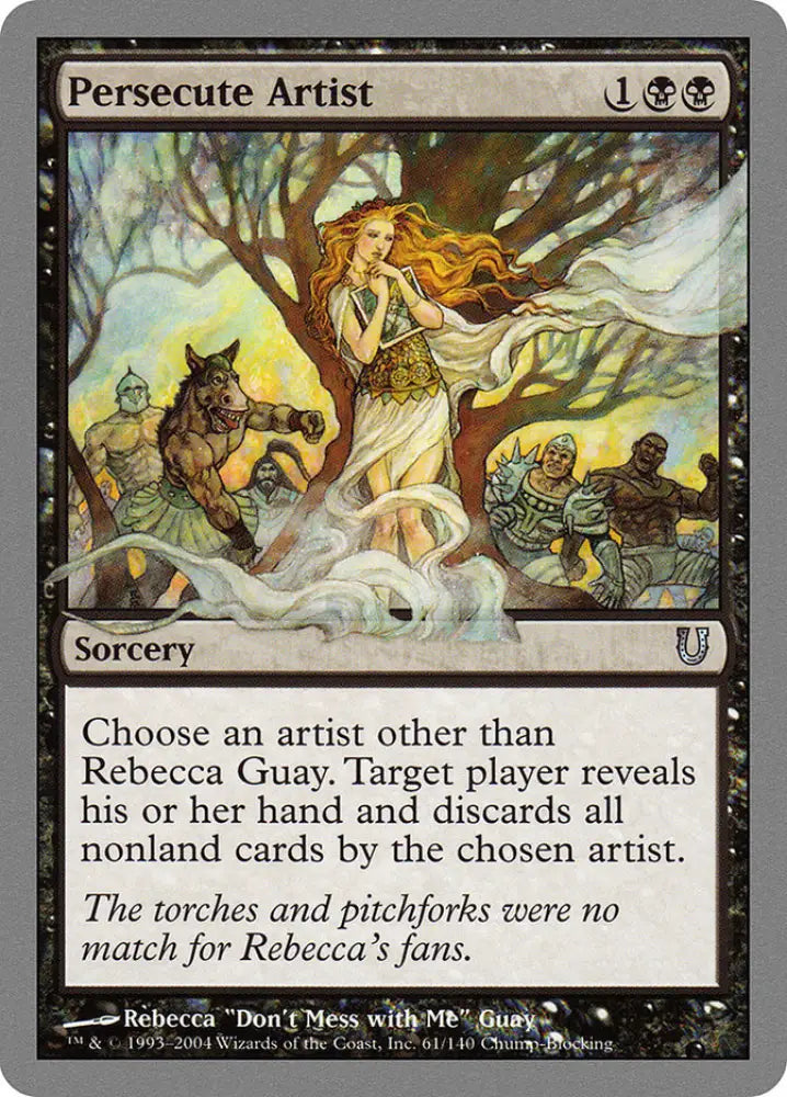 Persecute Artist [Unhinged] - MTG Single