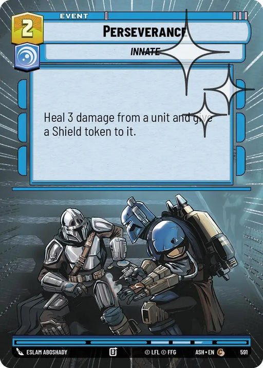 Perseverance (Hyperspace Foil) (591) [Ashes of the Empire]