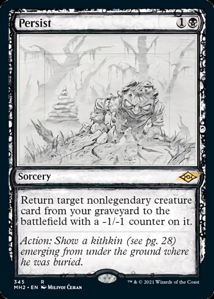 Persist (Sketch) [Modern Horizons 2] - MTG Single