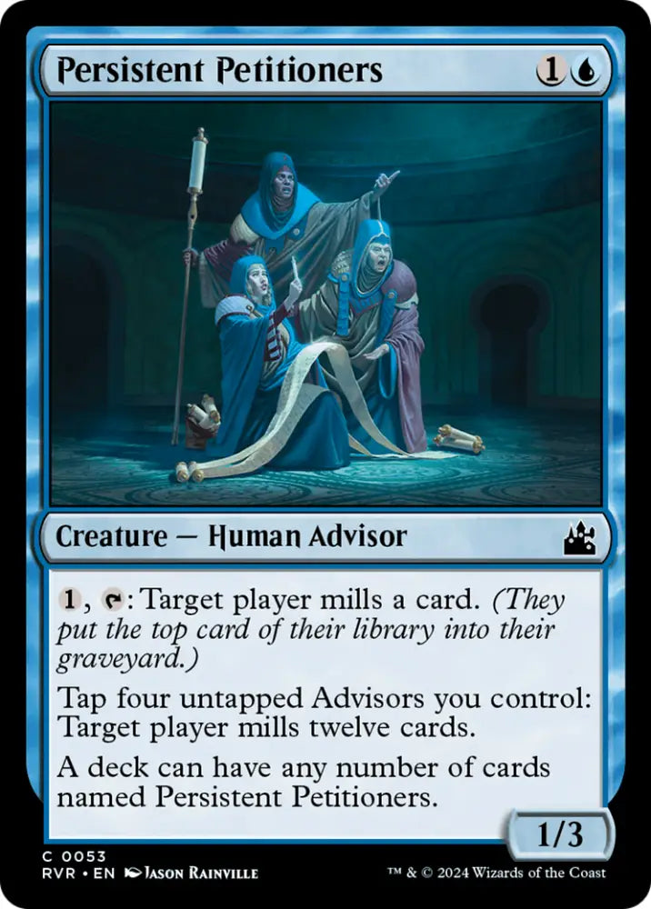 Persistent Petitioners [Ravnica Remastered] - MTG Single