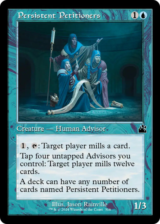 Persistent Petitioners (Retro Frame) [Ravnica Remastered] - MTG Single