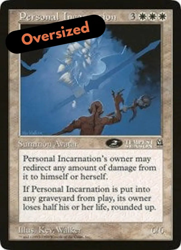 Personal Incarnation (Oversized) [Oversize Cards] - MTG Single