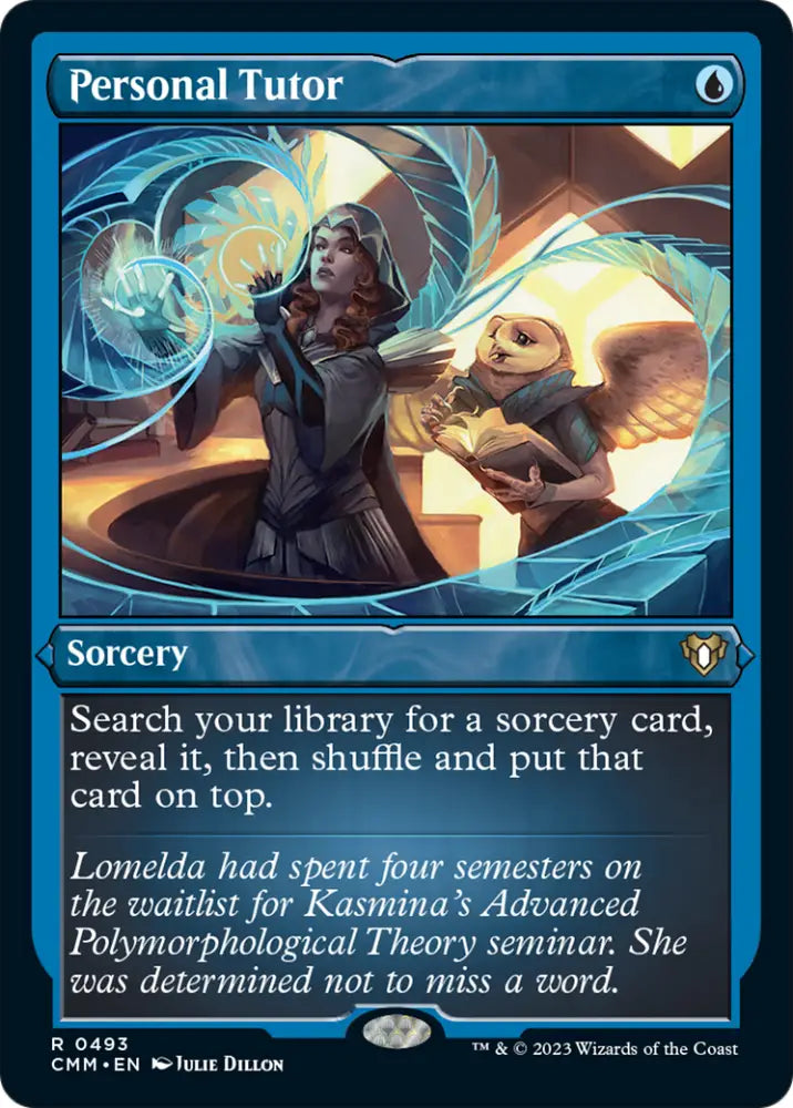 Personal Tutor (Foil Etched) [Commander Masters] - MTG Single