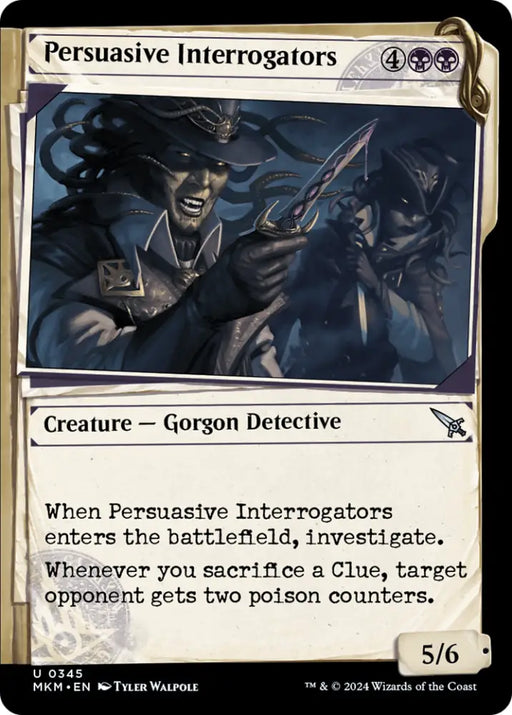 Persuasive Interrogators (Showcase) [Murders at Karlov Manor] - MTG Single