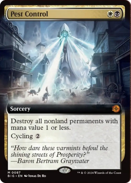 Pest Control (Extended Art) [Outlaws of Thunder Junction: The Big Score] - MTG Single