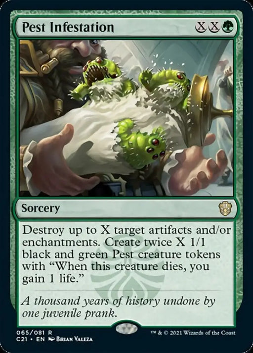 Pest Infestation [Commander 2021] - MTG Single