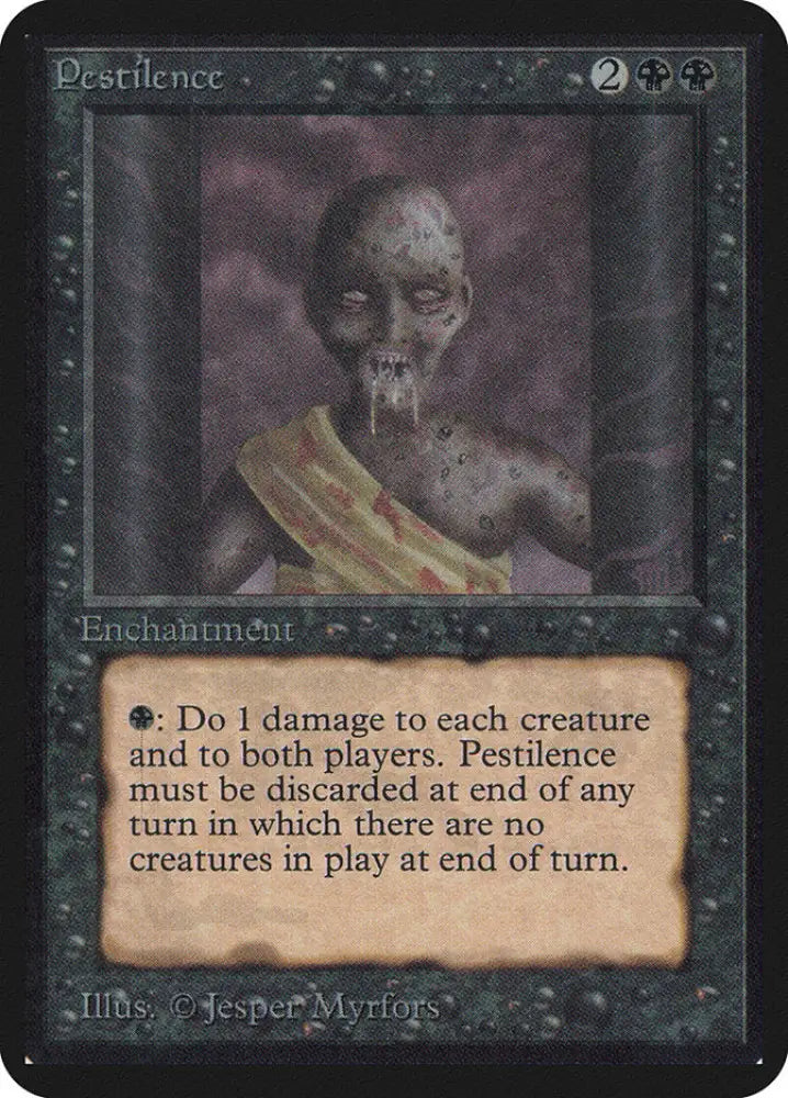 Pestilence [Alpha Edition] - MTG Single