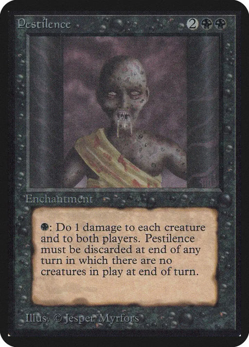 Pestilence [Alpha Edition] - MTG Single