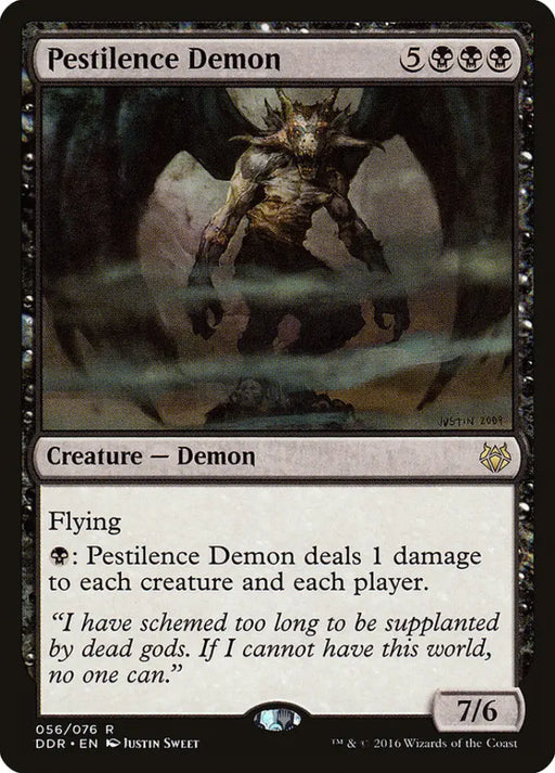 Pestilence Demon [Duel Decks: Nissa vs. Ob Nixilis] - MTG Single