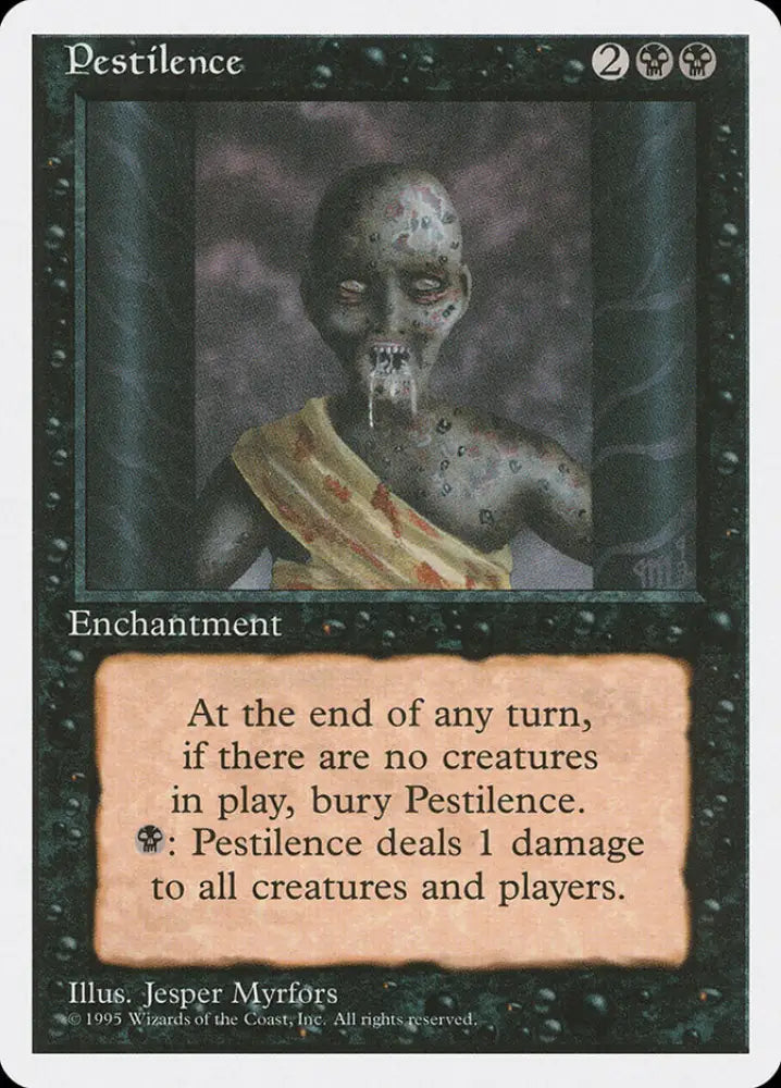 Pestilence [Fourth Edition] - MTG Single