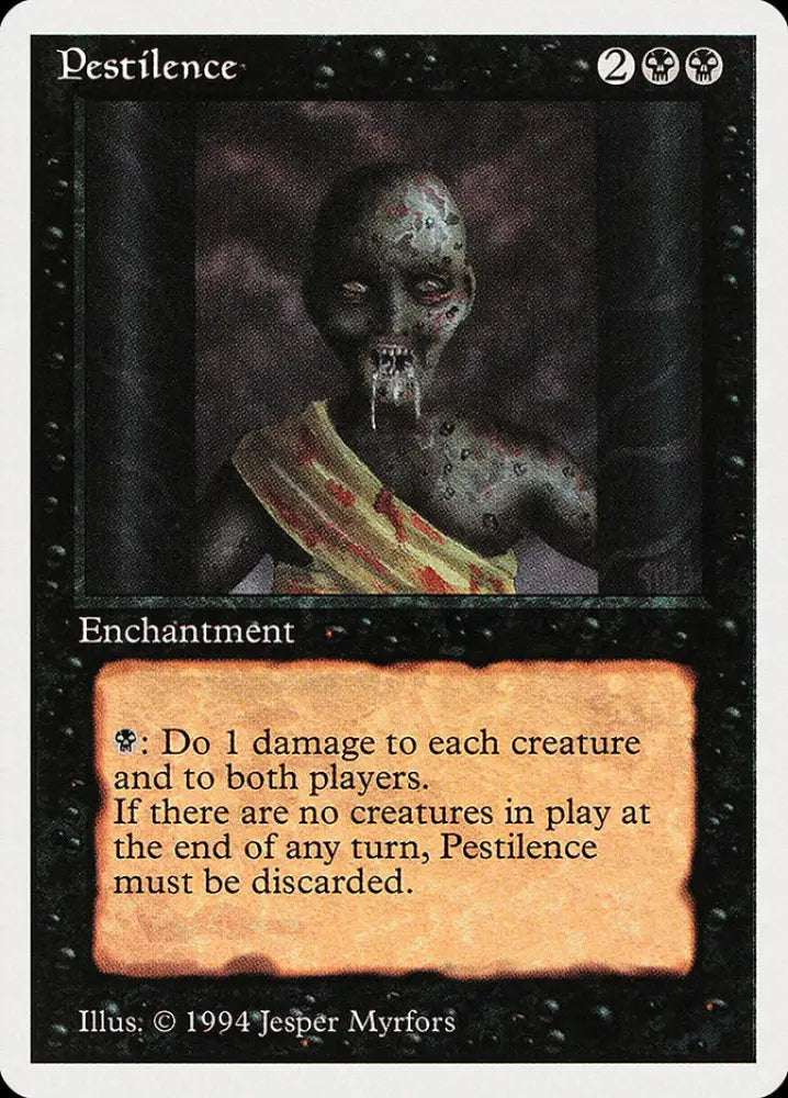 Pestilence [Summer Magic / Edgar] - MTG Single