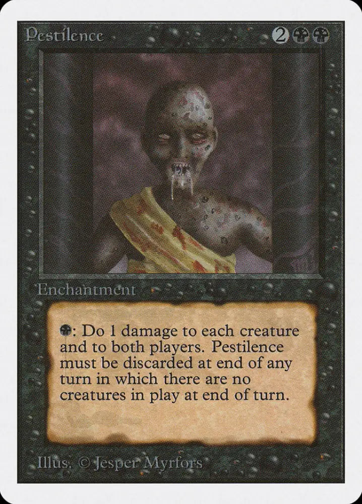 Pestilence [Unlimited Edition] - MTG Single