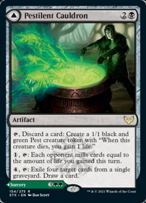 Pestilent Cauldron // Restorative Burst [Strixhaven: School of Mages] - MTG Single